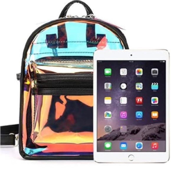Iridescent mini backpack - Picture 3 of 5